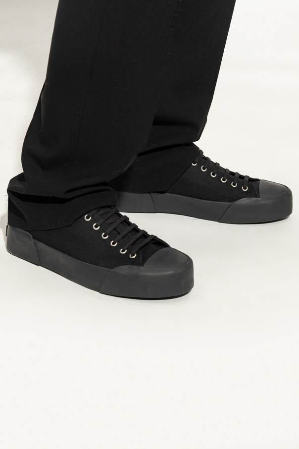 VIP【関税送料無料】希少 JIL SANDER LEATHER SNEAKERS 関税送料無料【Jil Sander】チャンキー スニーカー (Jil Sander